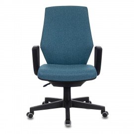 Кресло CH-545, с подлокотниками, ткань, синее, 1504022