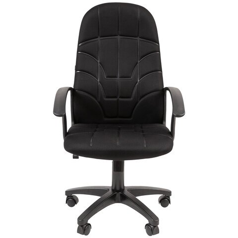 Кресло офисное BRABIX "Stampo EX-292", ткань TW-11, черное, 532790, 7127245