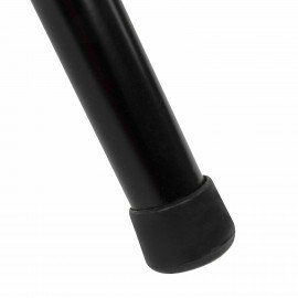 Стул складной BRABIX "Golf Plus CF-003 КОМФОРТ", чёрный каркас, чёрная ткань, 532889