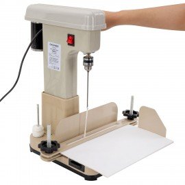 Станок для архивного переплета модель "M168-3", 180Вт, с лотком, сшивка до 100мм, CROMEX, 532907