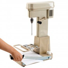 Станок для архивного переплета модель "M268", 250Вт, с лотком, сшивка до 100мм, CROME, 532908