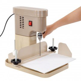 Станок для архивного переплета модель "M368", 250Вт, с лотком, сшивка до 100мм, CROMEX, 532909