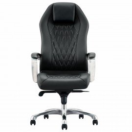 Кресло BRABIX PREMIUM "Aurus EX-705", мультиблок, алюминий, экокожа, черное, 532928