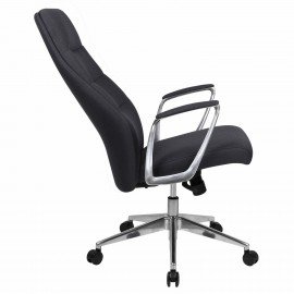 Кресло BRABIX PREMIUM ''Adept EX-752'', синхромеханизм, алюминий, ткань, серое, 532932