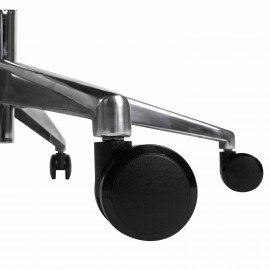 Кресло BRABIX PREMIUM ''Adept EX-752'', синхромеханизм, алюминий, ткань, серое, 532932