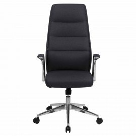 Кресло BRABIX PREMIUM ''Adept EX-752'', синхромеханизм, алюминий, ткань, серое, 532932