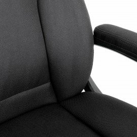 Кресло BRABIX PREMIUM "Adagio EX-551", ткань, пятилучие металл, черное, 532938