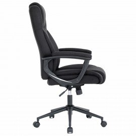 Кресло BRABIX PREMIUM "Adagio EX-551", ткань, пятилучие металл, черное, 532938