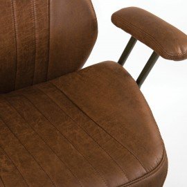 Кресло BRABIX PREMIUM "Texas EX-571", синхромеханизм, искусственная замша, светло-коричневый, 532942