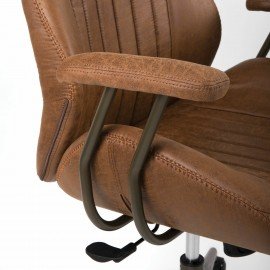 Кресло BRABIX PREMIUM "Texas EX-571", синхромеханизм, искусственная замша, светло-коричневый, 532942