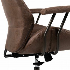 Кресло BRABIX PREMIUM "Arizona EX-573", синхромеханизм, искусственная замша, коричневый, 532944