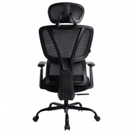 Кресло BRABIX PREMIUM "Fargo ER-710", синхромеханизм, 3D подлокотники, сетка/ткань TW, черное, 532949
