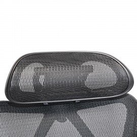 Кресло BRABIX PREMIUM "Axion ER-701", синхромеханизм, регулируемые подголовник и спинка, сетка, черное, 532965