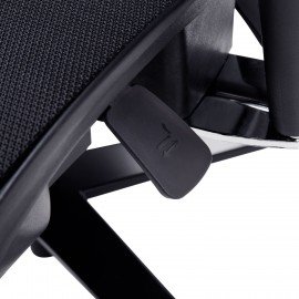 Кресло ATRONE "Optimus ER-707", адаптивный механизм со слайдером, сетка, черный/красный, 532968