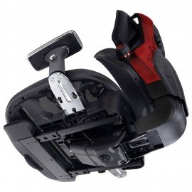 Кресло ATRONE "Optimus ER-707", адаптивный механизм со слайдером, сетка, черный/красный, 532968