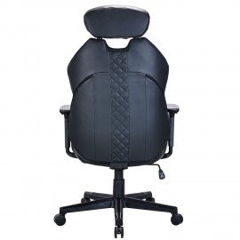 Кресло BRABIX PREMIUM "Tokyo EX-595", регулируемый подголовник, рециклированная кожа, черное, 532975