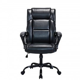 Кресло BRABIX PREMIUM "Oslo EX-549", рециклированная кожа, разборное пятилучие, черное, 532978