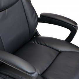 Кресло BRABIX "Forex EX-529", экокожа, разборное пятилучие, черное, 532980