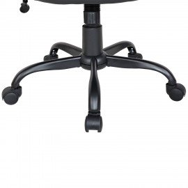 Кресло BRABIX "Forex EX-529", экокожа, разборное пятилучие, черное, 532980