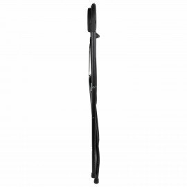 Стулья складные BRABIX "Golf CF-002", КОМПЛЕКТ 4 шт., черный каркас, пластик черный, 533030