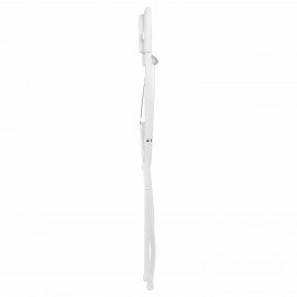 Стулья складные BRABIX "Golf CF-002", КОМПЛЕКТ 4 шт., белый каркас, пластик белый, 533031