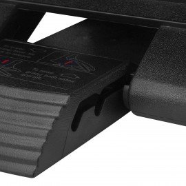 Подставка для ног BRABIX "Ultra 1" 46*34 см, регулировка высоты и угла наклона, 533036