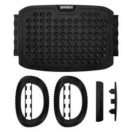 Подставка для ног BRABIX "Ultra 3" 35,5*25,5 см, возможность качания, 2 уровня высоты, 533038