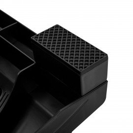 Подставка для ног BRABIX "Ultra 4" 43*32 см, регулировка угла наклона, 2 платформы, 533039