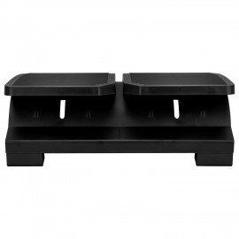 Подставка для ног BRABIX "Ultra 4" 43*32 см, регулировка угла наклона, 2 платформы, 533039