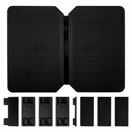 Подставка для ног BRABIX "Ultra 4" 43*32 см, регулировка угла наклона, 2 платформы, 533039