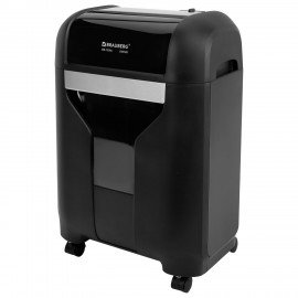 Уничтожитель (шредер) BRAUBERG PROFESSIONAL CM-1520x, HeavyDuty, 4 уровень секретности, 4х28мм, 15 листов, корзина 20 литров, 533130