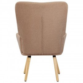 Кресло BRABIX Soft LC-305, фактурная ткань букле (экомех), светло-бежевое, 533147