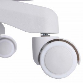 Кресло детское с подставкой для ног BRABIX "Sky MG-206", велюр, розовое, 533154