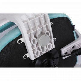 Кресло детское с подставкой для ног BRABIX "Sky MG-206", велюр, голубое, 533155