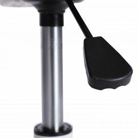 Кресло детское с подставкой для ног BRABIX "Sky MG-206", велюр, голубое, 533155