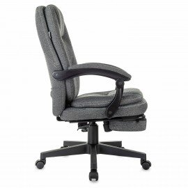 Кресло офисное CH-868MSG-F, синхромеханизм, подставка для ног, ткань, серое, 1998751