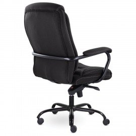 Кресло офисное "Ровер" CH-708, усиленное, НАГРУЗКА до 150 кг, экокожа, серое, ш/к ХХХ