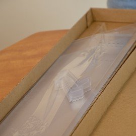 Экран для кондиционера потолочного размером от 950*950 до 1050*1050мм, ПЭТ прозрачный, 10000061