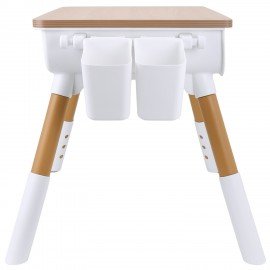 Стол детский + стул BRABIX KIDS CS-001, растущий, 2-7 лет, ЛДСП, пластик, 533288