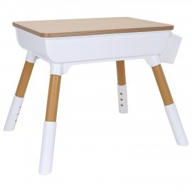 Стол детский + стул BRABIX KIDS CS-001, растущий, 2-7 лет, ЛДСП, пластик, 533288