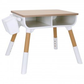 Стол детский + стул BRABIX KIDS CS-001, растущий, 2-7 лет, ЛДСП, пластик, 533288