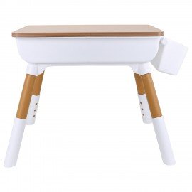 Стол детский + стул BRABIX KIDS CS-001, растущий, 2-7 лет, ЛДСП, пластик, 533288