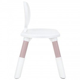 Стул детский BRABIX KIDS CC-001, 2-8 лет, пластик розовый + белый, 533294