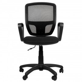 Кресло офисное Betta, ткань, черное C11