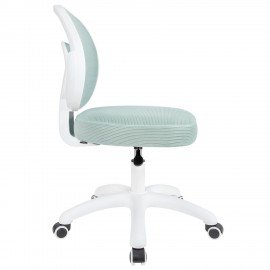 Кресло детское BRABIX KIDS "MG-230", без подлокотников, сетка/ткань TW, голубое, 533320