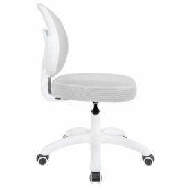 Кресло детское BRABIX KIDS "MG-230", без подлокотников, сетка/ткань TW, серое, 533321