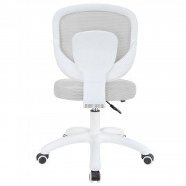Кресло детское BRABIX KIDS "MG-230", без подлокотников, сетка/ткань TW, серое, 533321