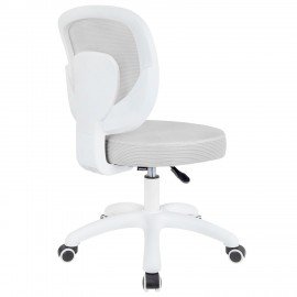 Кресло детское BRABIX KIDS "MG-230", без подлокотников, сетка/ткань TW, серое, 533321