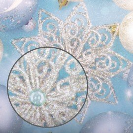 Украшение для окон и стекла ЗОЛОТАЯ СКАЗКА "Зимнее волшебство 4", 30х38 см, ПВХ, 591254