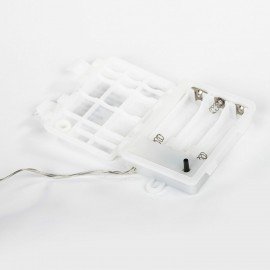 Электрогирлянда-нить уличная "Стандарт" 6 м, 60 LED, мультицветная, на батарейках, ЗОЛОТАЯ СКАЗКА, 591291